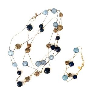 Premier Designs “Palazzo” Necklace & Bracelet Set